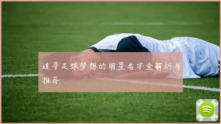 追寻足球梦想的明星名字全解析与推荐